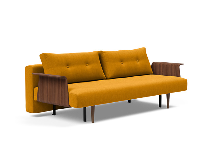 Innovation -  Recast Dark Stylletto m/lakeret valnød arm -507