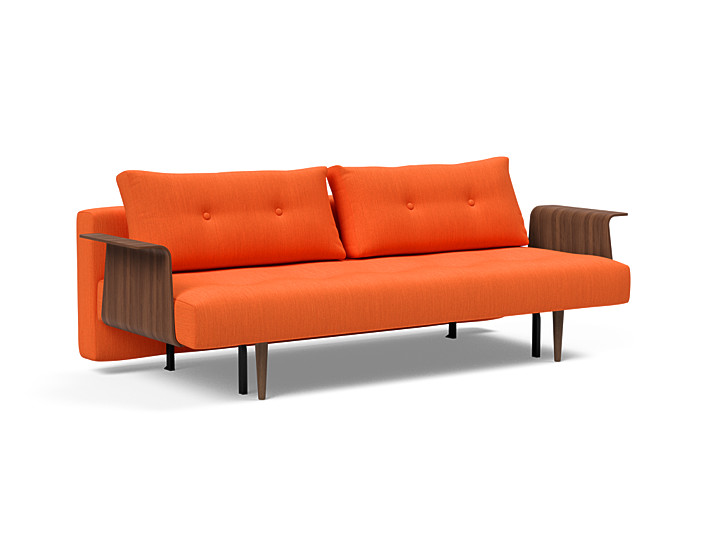 Innovation -  Recast Dark Stylletto m/lakeret valnød arm -510