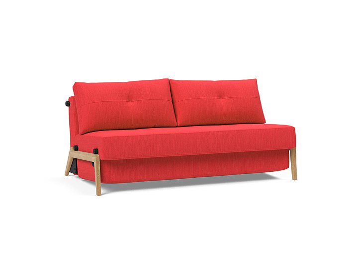 Innovation - Cubed Wood Sovesofa - 160x200 cm - Egetræsben-511