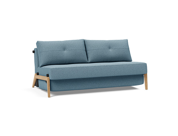 Innovation -  Cubed Wood Sovesofa - 140x200 cm - Egetræsben-525