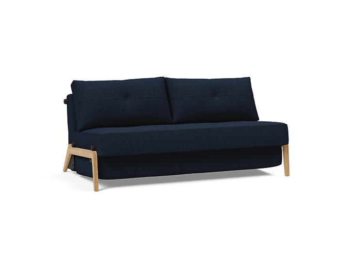 Innovation - Cubed Wood Sovesofa - 160x200 cm - Egetræsben-528