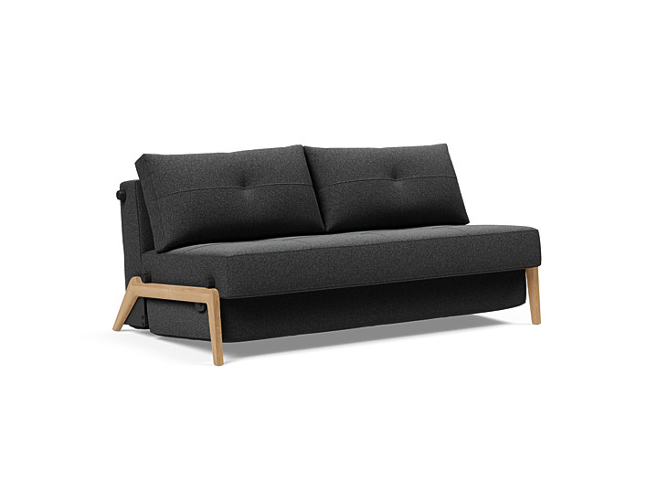 Innovation -  Cubed Wood Sovesofa - 140x200 cm - Egetræsben-529