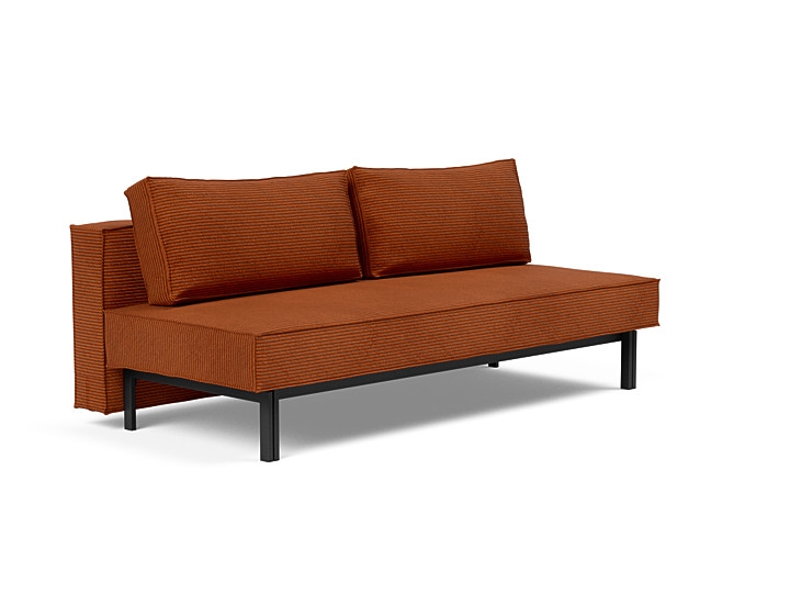 Innovation Sly sovesofa 140×200 cm-595 brændt Orange