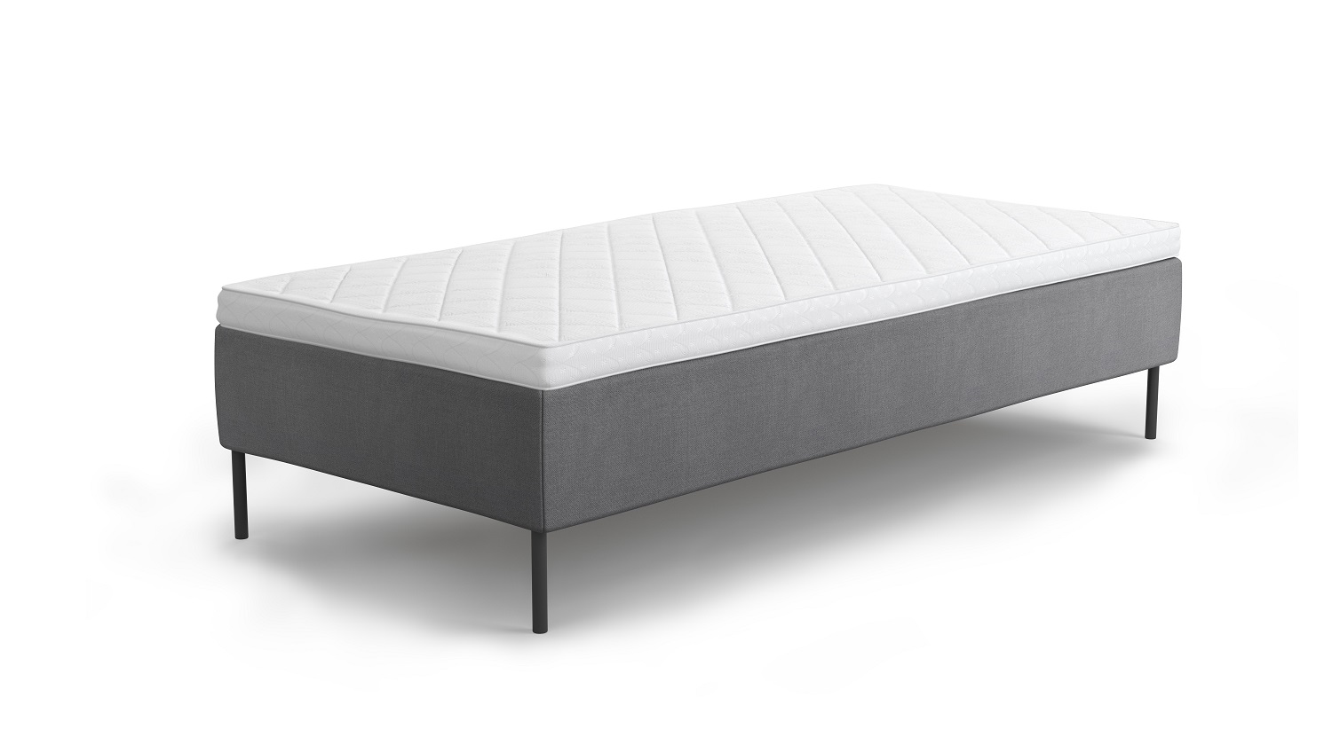 Jensen Ambassadør + Boxmadras 105x210 Inkl Topmadras Ben