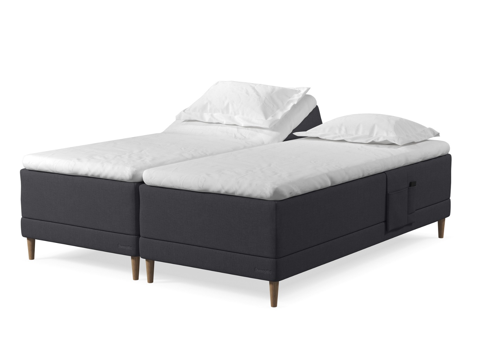 Dunlopillo –  Passion boxelevationsseng 160×200 cm – Madras og hævebund i et design