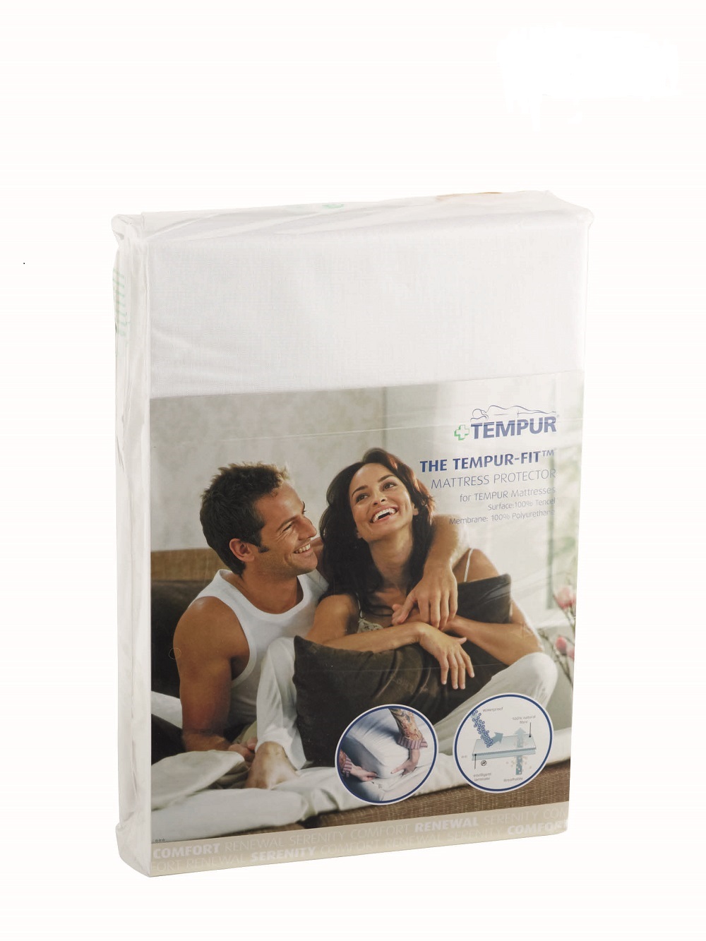 Tempur – Fit Protector lagen – 100 % Vandtæt og Åndbart – Udgået model)-160×200-H: 20-25 cm