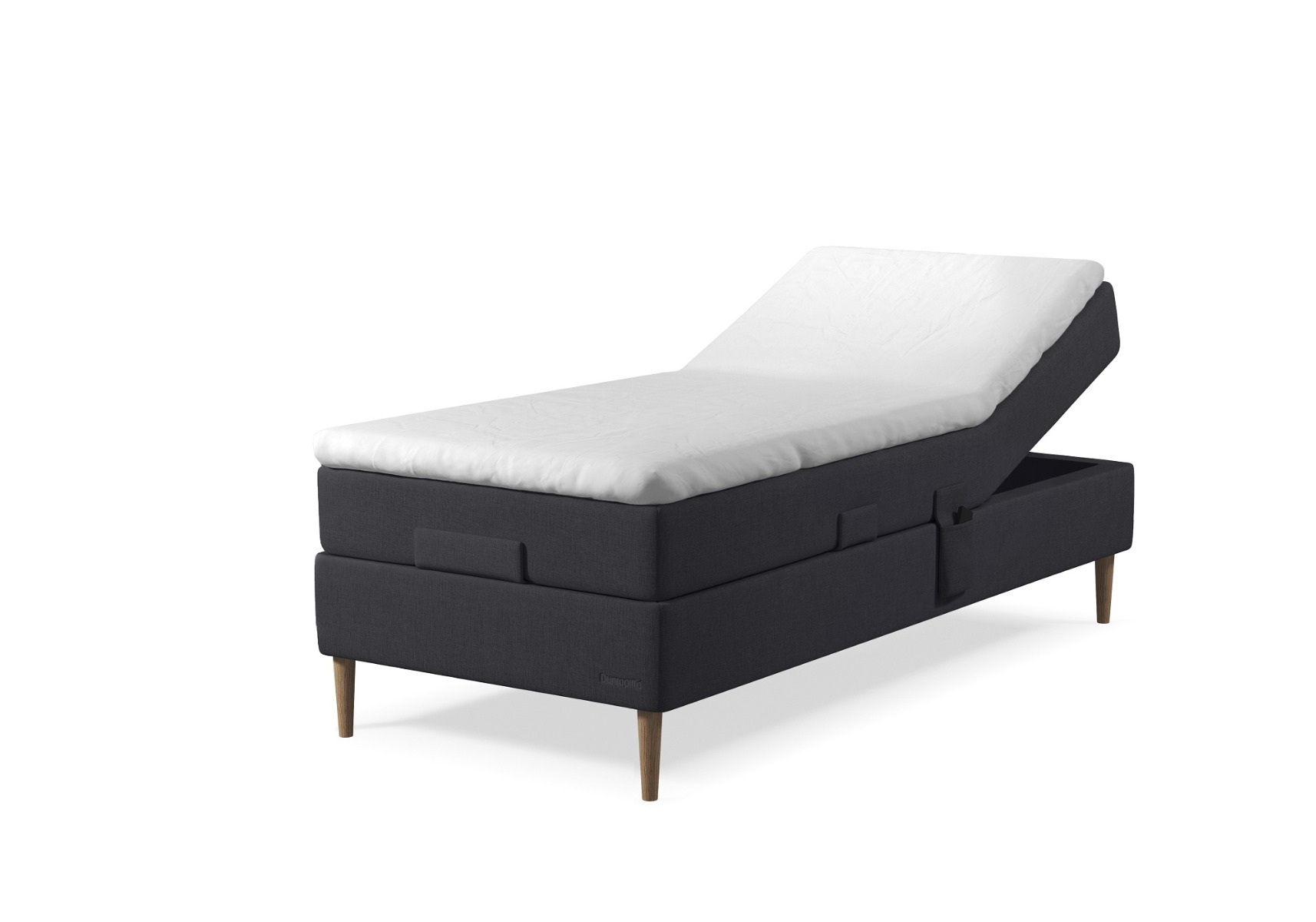 Dunlopillo – Pure Elevationsseng 90×200 cm – naturlatex åndbart, holdbart og allergivenligt.