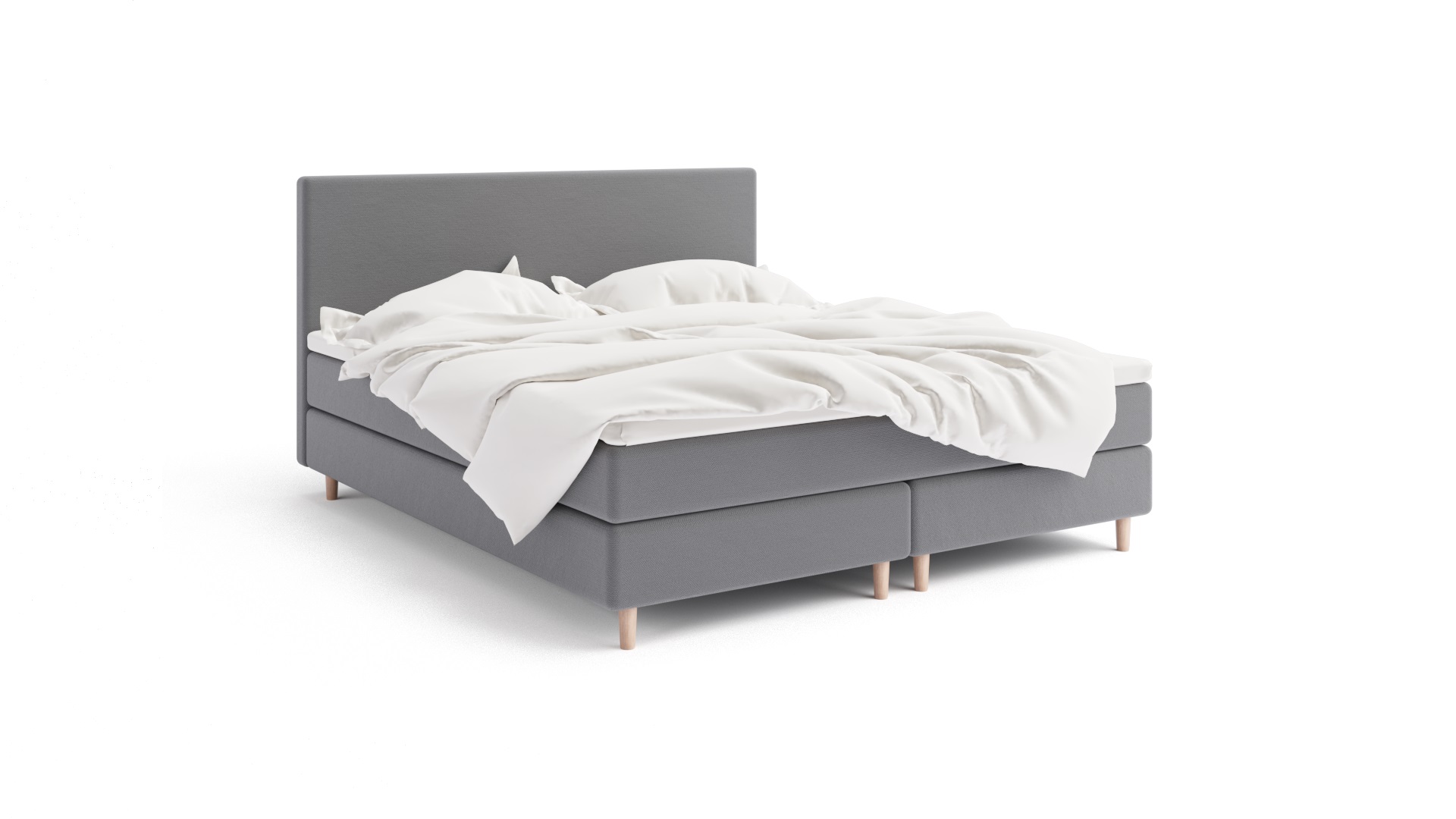 Livingbed - HP Classic Kontinental 210x210 inkl. latex topmadras