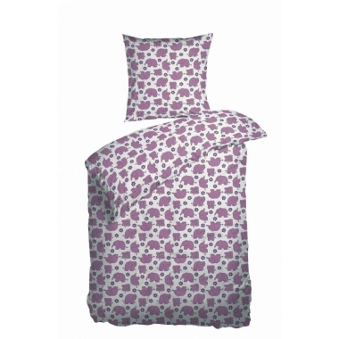 Night & Day Sovetrine Rosa baby og junior sengelinned - 