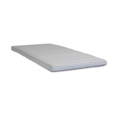 Coolplus latex topmadras med indlæg af 50 mm latex med kølende tekstil og ventilerende 3D quilt -  bredt udvalg af specielmål - Topmadras 90x210 cm