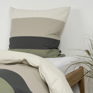 Nordisk Tekstil - Sengesæt Shannon green - 140x200 cm - Voksen sengetøj