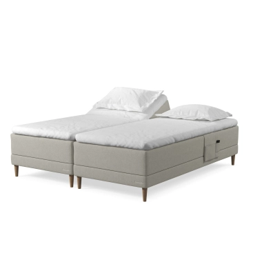 Dunlopillo Pure boxelevationsseng 180x200 cm - Madras og hævebund i et design - Elevationsseng 180x200 CM