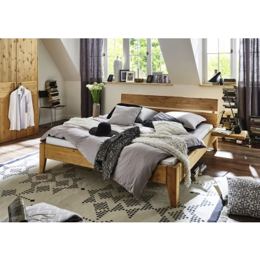 Easy Sleep sengeramme gavl NR. 2 - 90x200 cm - Eg bianco - På lager – klar til hurtig levering - outlet/lager-restvarer