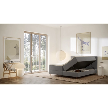 Cool Plus magasinseng 160x200 cm – udstillingsmodel med stort opbevaringsrum - Solrød Afdeling