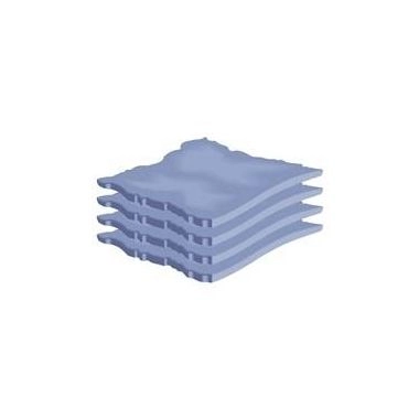 Hardside vandmadras F4 Dual 91x213 cm ( halv madras) - 