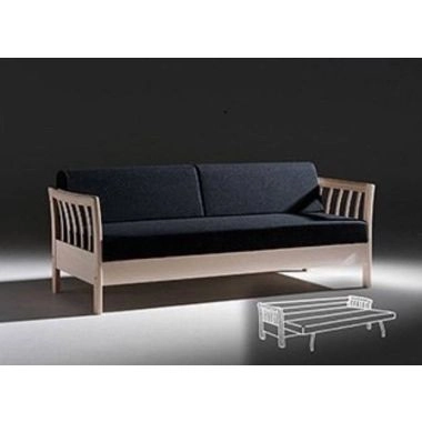 Hestbæk sovesofa model 160 - Med springindlæg - Med mange muligheder - Sovesofa 140x190 CM