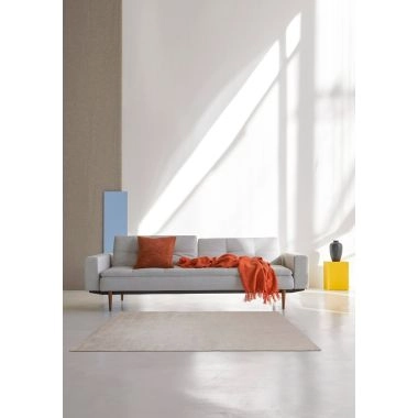 INNOVATION Dublexo Sovesofa med polstret armlæn - Liggemål 115x210 cm - 