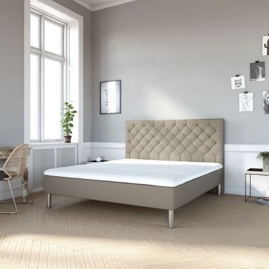 Karma Classic 5-zonet boxmadras 120x200 cm - Inkl Latex topmadras - Boxmadrasser